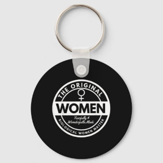 Llavero La Mujer Biológica Original de las Mujeres