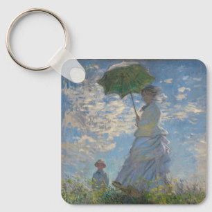 Llavero La mujer de Claude Monet con una sombrilla (El pas