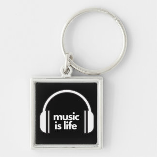 Llavero La música es clave para la vida
