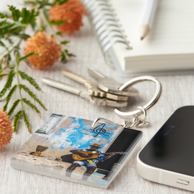 Llavero La música es la medicina de la mente (Frente Derecha)