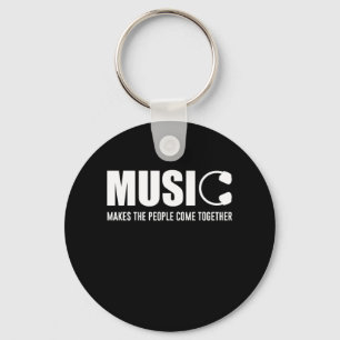 Llavero La música hace que la gente se una