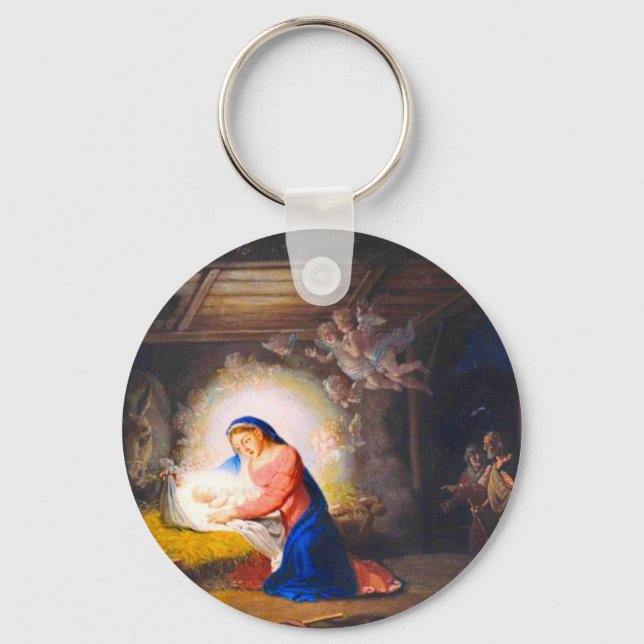 Llavero La Natividad de Cristo (Anverso)
