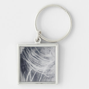 Llavero La nave sigue el Océano Pacífico septentrional