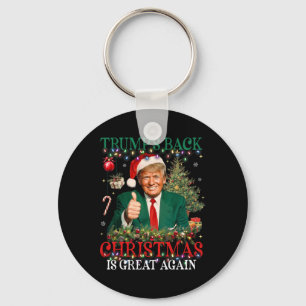 Llavero La Navidad de Trump es genial de nuevo Divertida N
