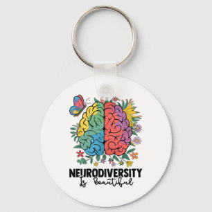 Llavero La Neurodiversidad Es Consciente Del Autismo De Sp