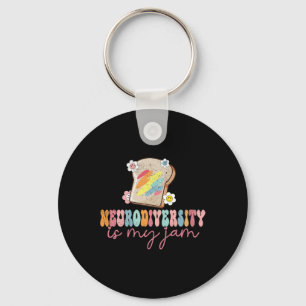 Llavero La neurodiversidad es mi Jam Inclusion Autism Awar