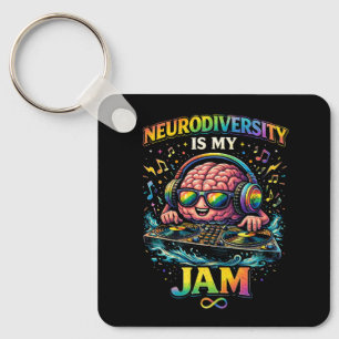 Llavero La neurodiversidad es mi pasión