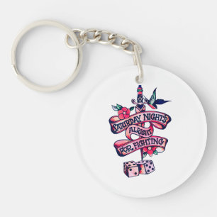 Llavero La noche del sábado está bien para luchar