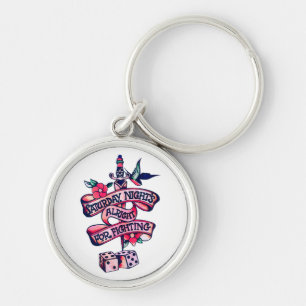 Llavero La noche del sábado está bien para luchar