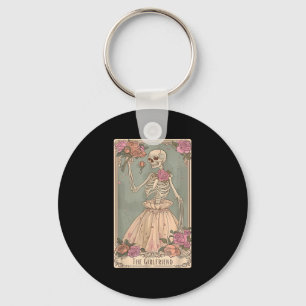 Llavero La novia Tarot Card Couple Skeleton Gothic H