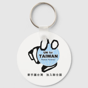 Llavero La O.N.U para Taiwán