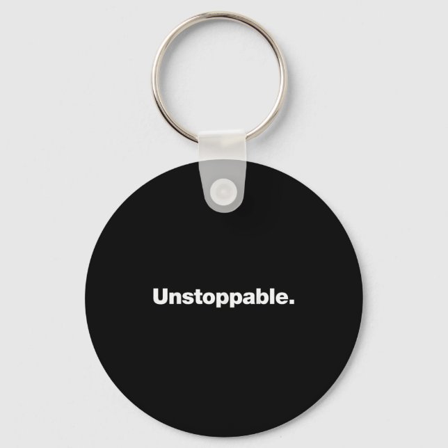 Llavero La Palabra Imparable _ Un Diseño Que Dice Imparabl (Anverso)
