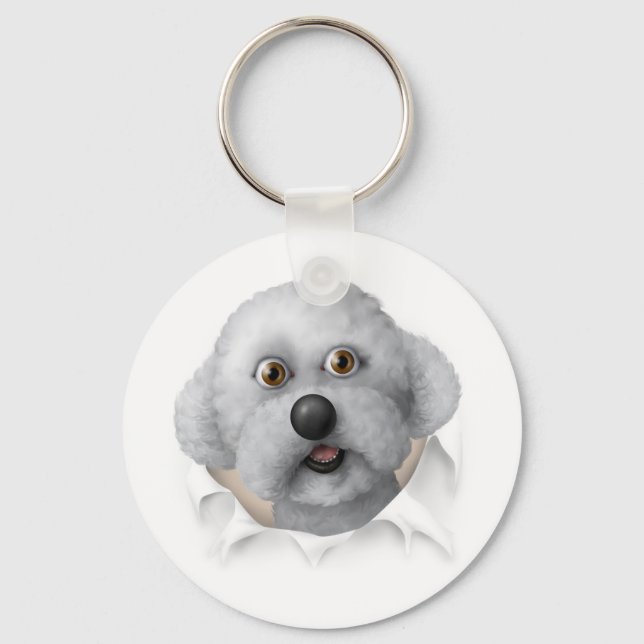 Llavero La papa de Bichon (Anverso)