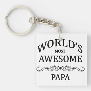 Llavero La papá más impresionante del mundo