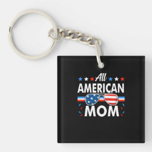 Llavero La pareja de todas las madres norteamericanas el 4