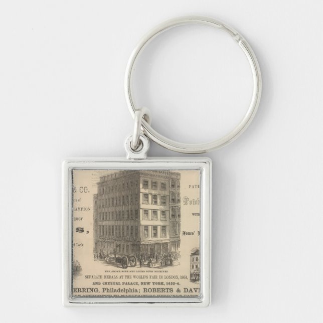 Llavero La patentadora de Herring, Safes (Frente)