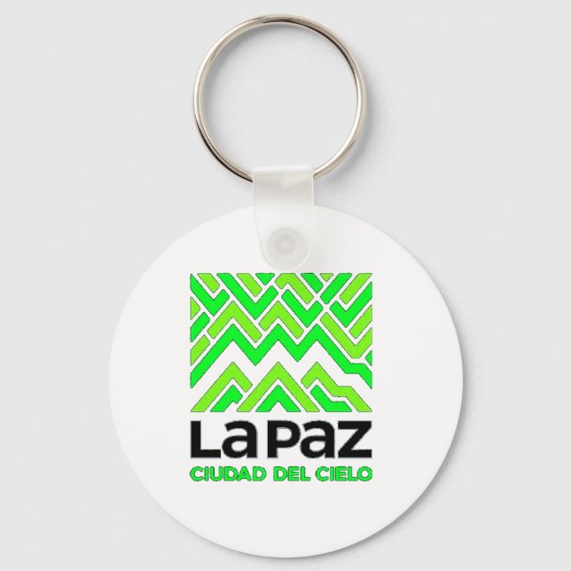 Llavero La Paz ciudad del cielo (Anverso)