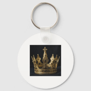 Llavero La Pegatina de la Corona de Oro