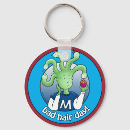 Llavero La pequeña Medusa. ¡Día del Pelo Mal!