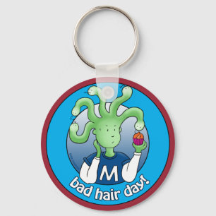 Llavero La pequeña Medusa. ¡Día del Pelo Mal!