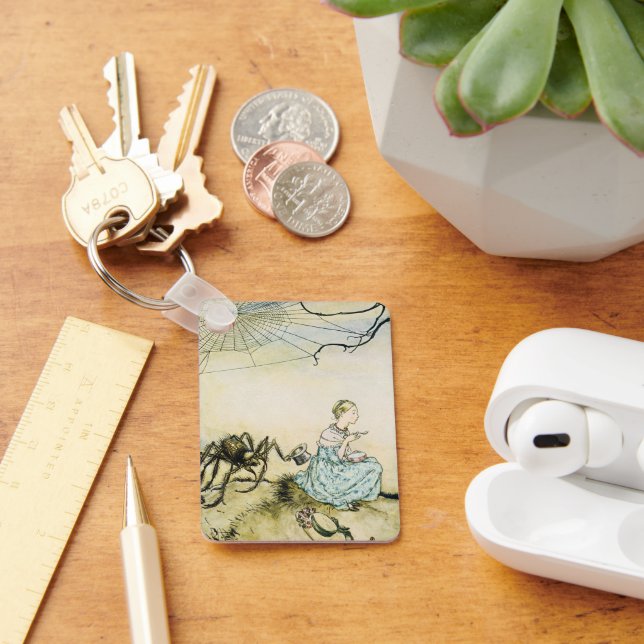 Llavero La pequeña Miss Muffet por Arthur Rackham (Escritorio )