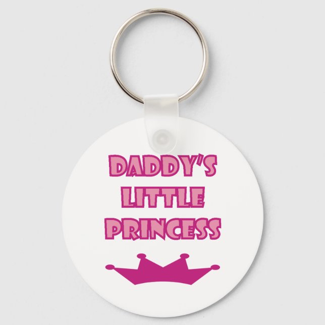 Llavero La pequeña princesa de papá (Anverso)