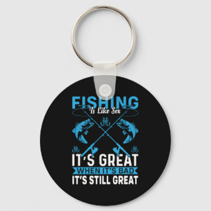 Llavero La Pesca Con Regalo De Pescador Es Excelente