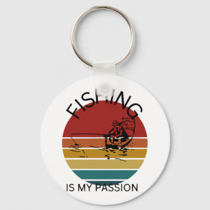 Llavero La pesca es mi pasión, la pesca