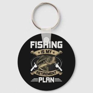 Llavero La pesca es mi plan de jubilación Fly Fishing Jubi