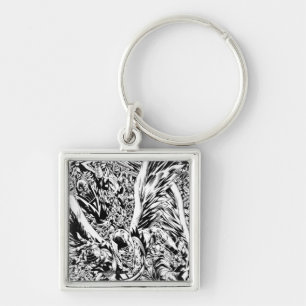 Llavero La pintura más negra del grupo de la noche -