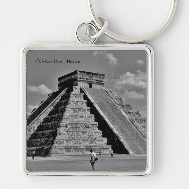 Llavero La pirámide Kukulkan (Frente)