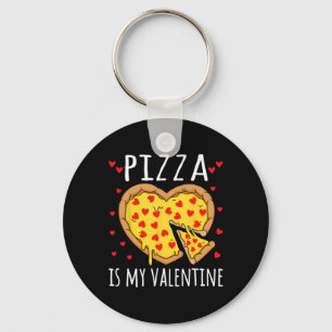 Llavero La pizza es mi corazón Día de San Valentín de San 