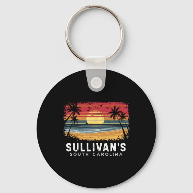 Llavero La playa de tablas de surf de Sullivan's South Car (Anverso)