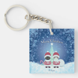 Llavero La Plaza de los Navidades de la Poiluna