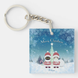 Llavero La Plaza de los Navidades de la Poiluna