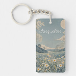 Llavero La pradera lunar personalizada