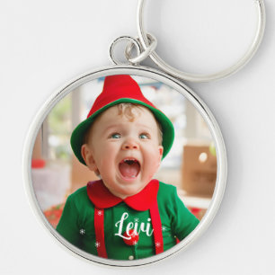 Llavero La primera Navidad del bebé   Trainee Elf