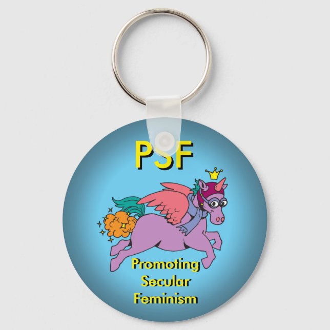 Llavero ¡La Princesa Sparkle Farts Keychain! (Anverso)