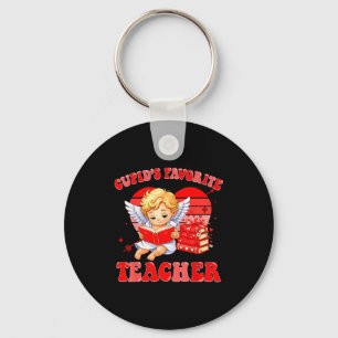 Llavero La profesora favorita de Cupido para maestras chic