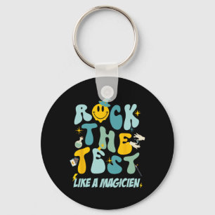 Llavero La Prueba Como Un Profesor De La Jornada De Prueba
