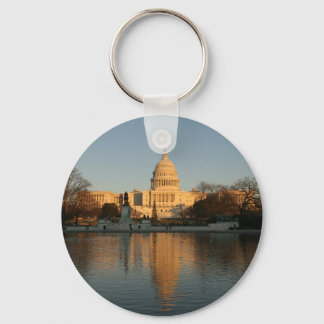 Llavero La puesta de sol del Capitolio de los Estados Unid