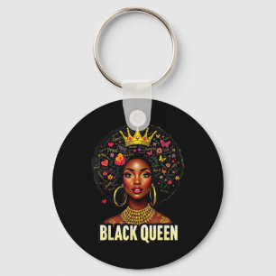 Llavero La Reina de la Historia Negra Mes de la Historia N