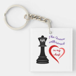 Llavero La Reina de mi corazón