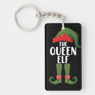 Llavero La Reina Elfa Pareja Familia Navidad Mujeres