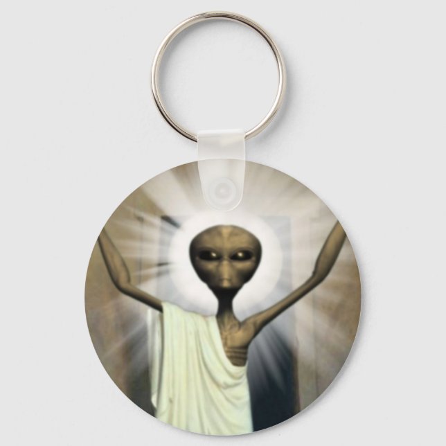 Llavero La Resurrección De Alien Jesús (Anverso)