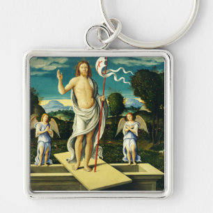 Llavero La Resurrección de Jesús por Girolamo da Santacroc