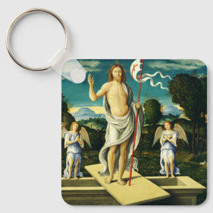 Llavero La Resurrección de Jesús por Girolamo da Santacroc