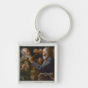 Llavero La reyerta de los mendigos, c.1625-30 (aceite en