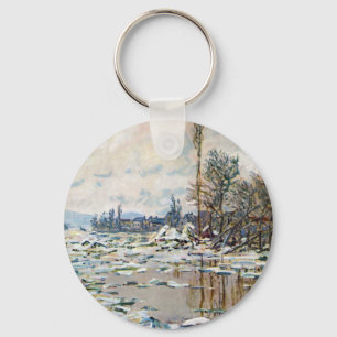 Llavero La ruptura del hielo de Claude Monet