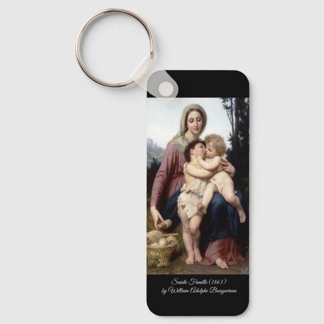 Llavero La Sagrada Familia de Bouguereau (Anverso)